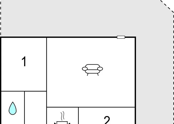 別荘 Two-bedroom In *